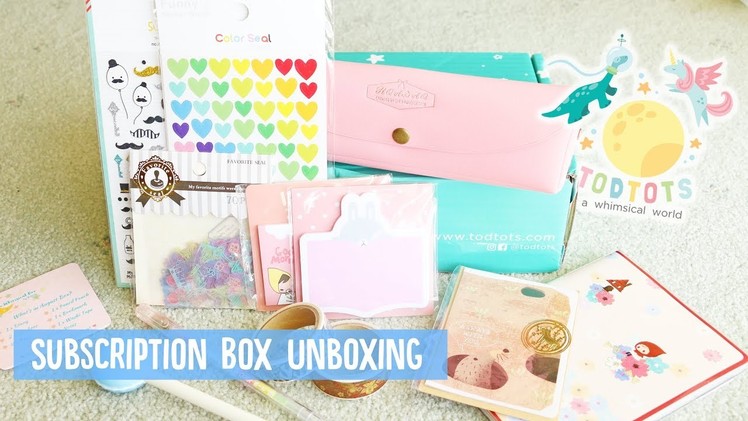 TodTots Whimsical Subscription Box August 2017
