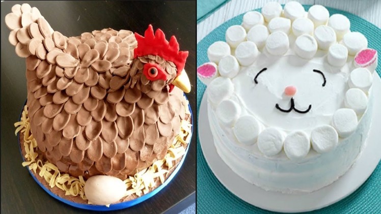 Top 25 Amazing Birthday Cake Decorating Ideas - Cake Style 2017 - Oddly Satisfying Cake Decorating