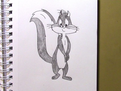 461 - How to Draw Penelope Pussycat from Looney Tunes