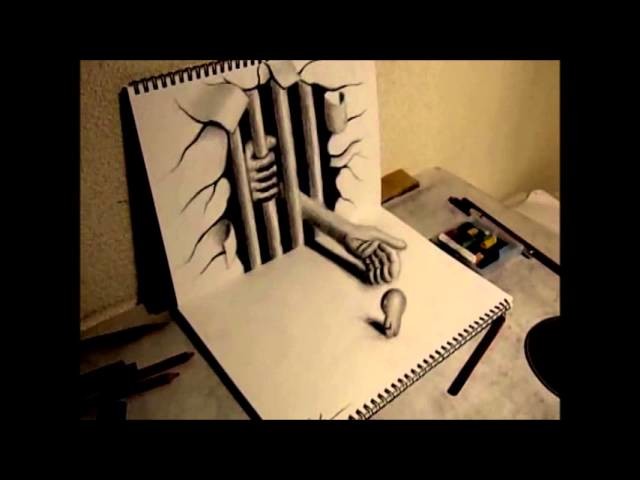 Amazing 3D Art on sketchbook【9】