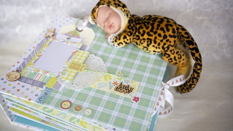 Baby Boy Mini Album - Castellano and English