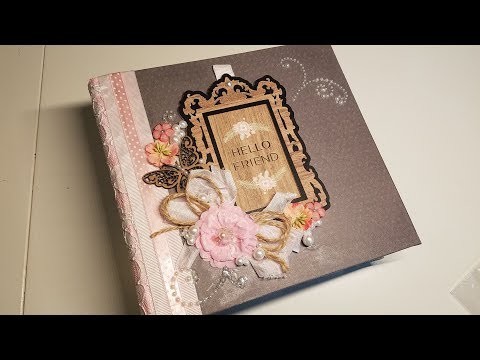 Beautiful Mini Album Swap Received from Kay-Kay Creations