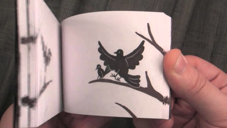 Black Bird Custom Flipbook