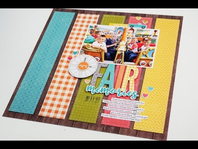 Creative Scrapbooking with Sketches by Becki Adams