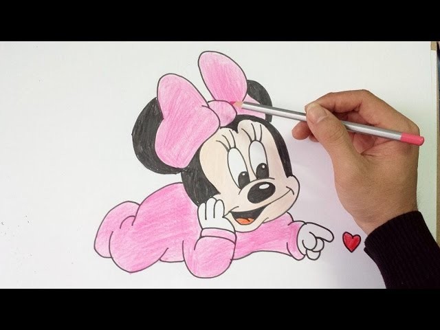 Drawing: How To Draw  ♥ Mickey Mouse  ♥ Step by Step! For kids!