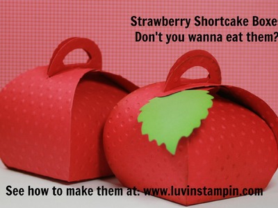 Freebie Friday #30 Strawberry Box