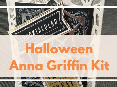 Halloween Cards with Anna Griffin Kit