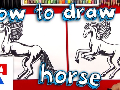 How To Draw A Realistic Horse (Part 1)