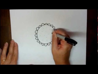 How to Draw a Sunflower Step by Step Cartoon Easy Drawing Lesson