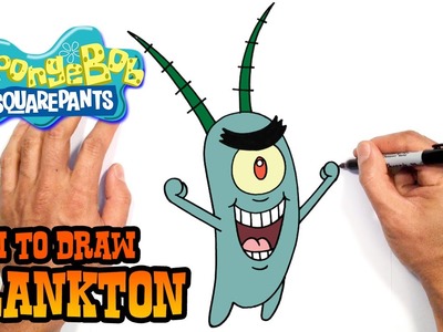 How to Draw Plankton | Spongebob Squarepants