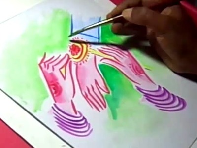 How to Draw RAKSHA BANDHAN RAKHI GREETING Drawing