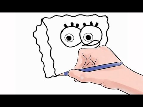 How to Draw SpongeBob SquarePants Easy Step by Step