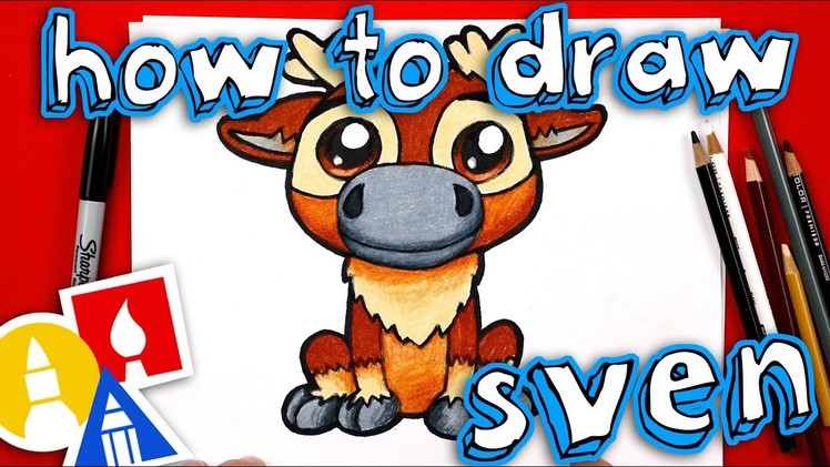 How To Draw Sven From Frozen + Giveaway!