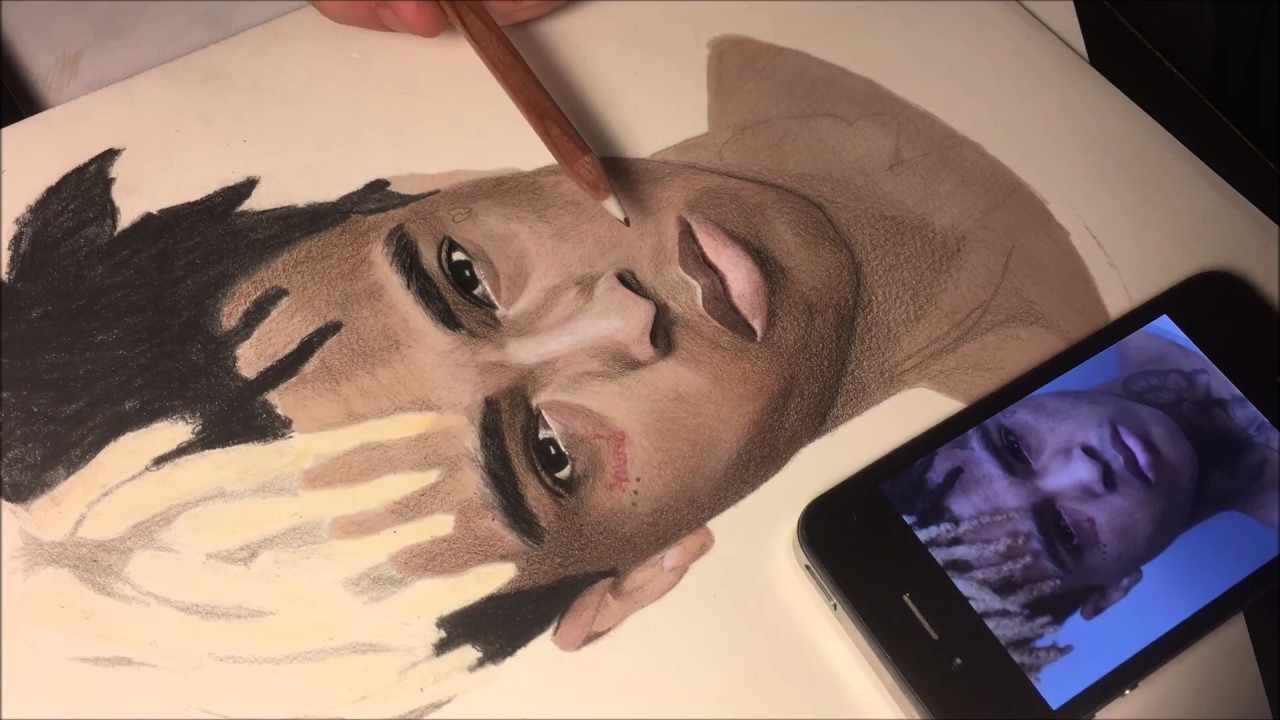 How To Draw XXXtentacion ( Timelapse Drawing )