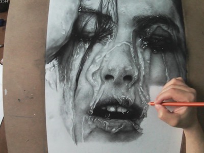 Hyperrealistic Portrait | Pencil Drawing Time-lapse