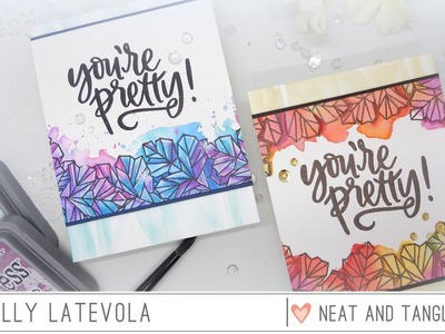 Neat & Tangled Release: Distress Oxide Watercolor