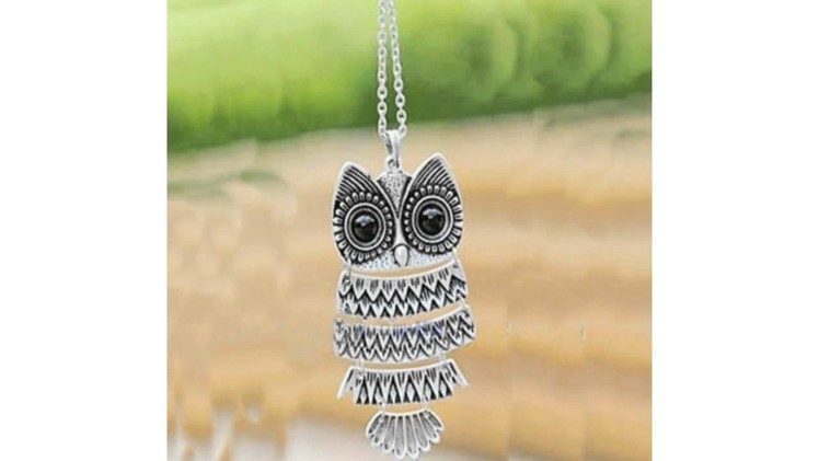 Owl Jewelry - Owl Necklace - Owl Earrings
