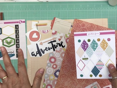 Page Kit Prep: Adding Embellies to 4 page kits -Video #6