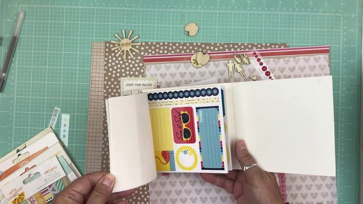 Page Kit Prep: Adding Embellies to 3 page kits -Video #8