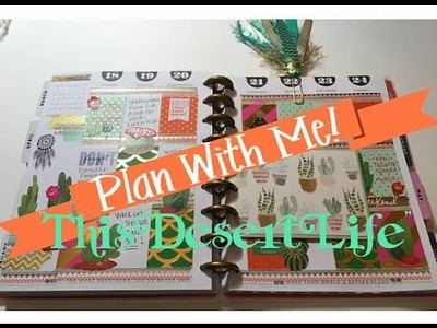 Plan With Me | "This Desert Life" | Mambi Happy Planner