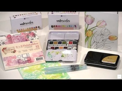 Prima Watercolor: Paint, Paper, Accessories by Joggles.com
