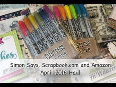 Simon Says Stamp | Scrapbook com | Amazon Haul