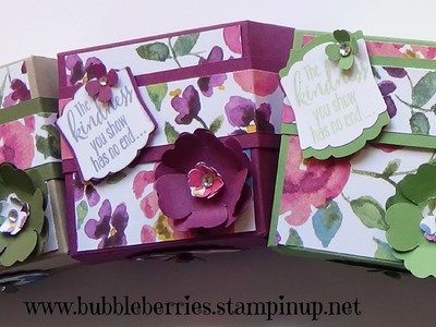 Stampin' Up! Painted Blooms Kindness Gift Box
