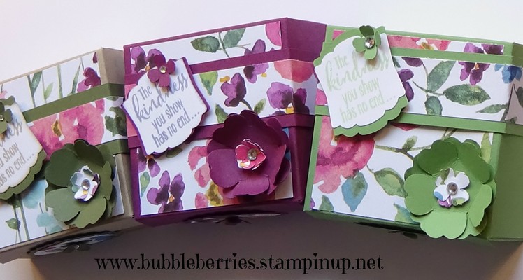 Stampin' Up! Painted Blooms Kindness Gift Box