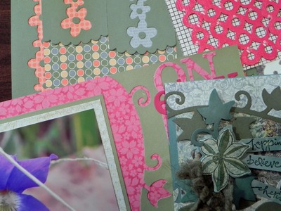 Strip Die Cut Borders and Backgrounds