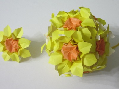 TUTORIAL - Origami Sunflower Ball