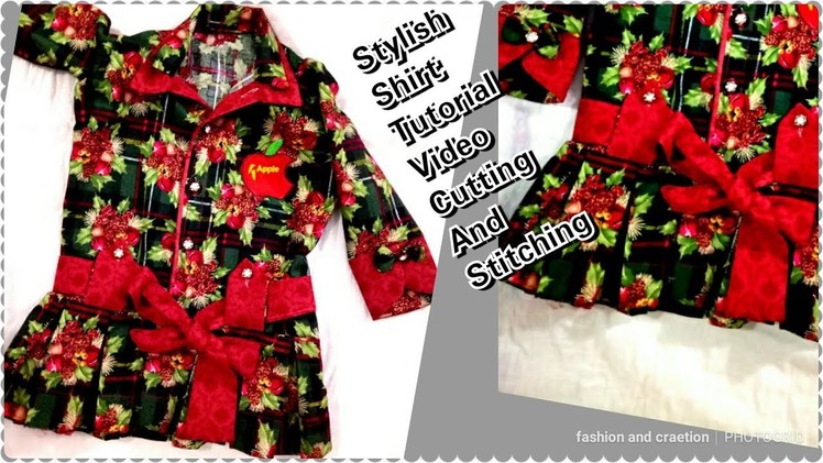 Baby Designer Shirt For Girl baby Clothes Online.قميص، ب، جيرل.قطع وخياطة