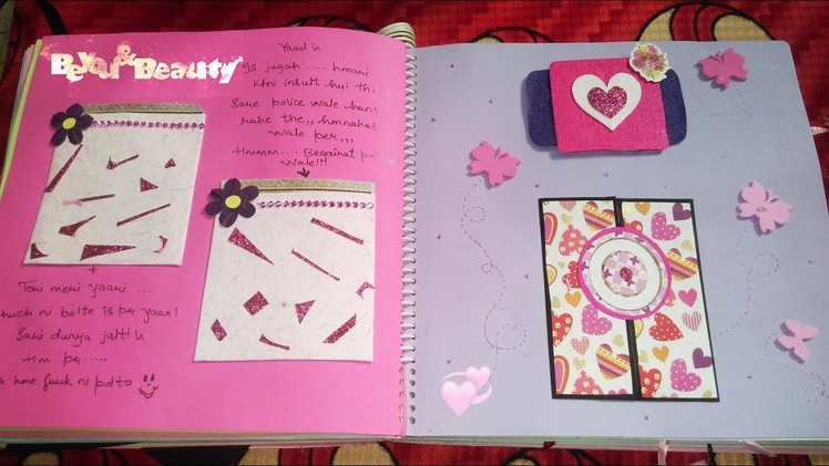 Birthday scrapbook ideas | Be you and beauty