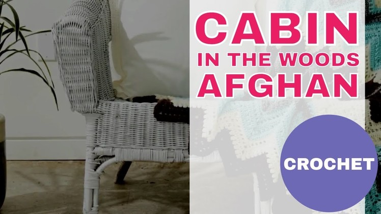 Cabin in the Woods Afghan: Free Chevron Crochet Pattern