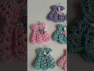 Crochet Baby Shower Souvenir - Mini Dress