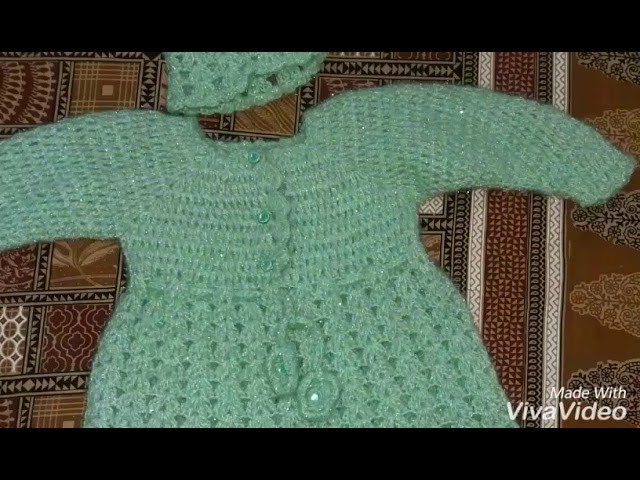 Crochet frock design