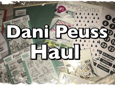 Dani Peuss Haul (deutsch), December Daily, danidori, memory notebook, scrapbook, diy