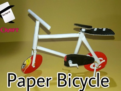 DIY - How To Make Paper Bicycle | Paper Cycle For Kids | Small Cycle Toy