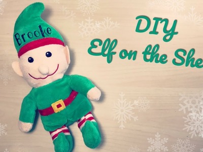 Dollar Tree Elf | How to Personalize w. HTV | Elf on the Shelf Alternative | DIY Cricut Christmas