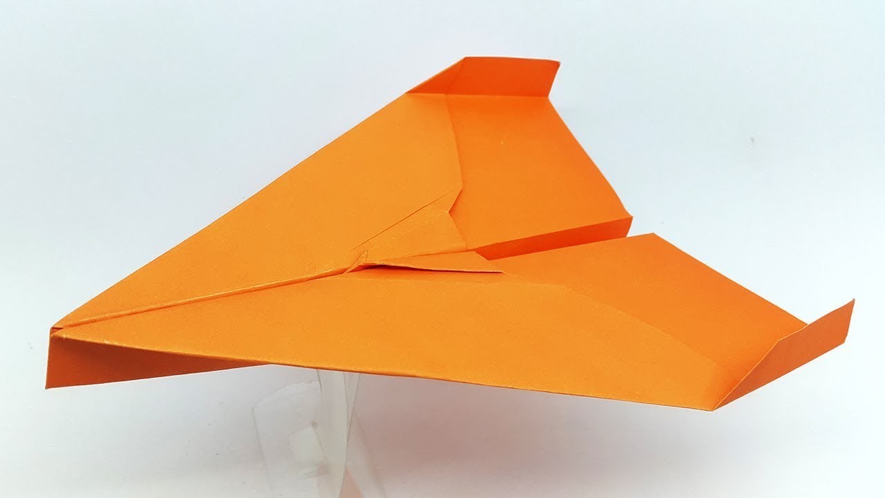 Easy Paper Airplanes How To Make A Paper Plane Best Airplane In The 