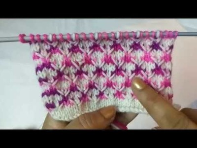 Easy Two Colour Knitting Pattern