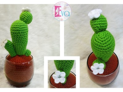 Eva channel | Cactus On Glass Crochet Tutorial