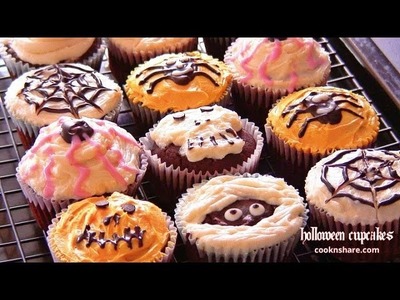 Halloween Cupcakes (Halloween Series Episode 1)