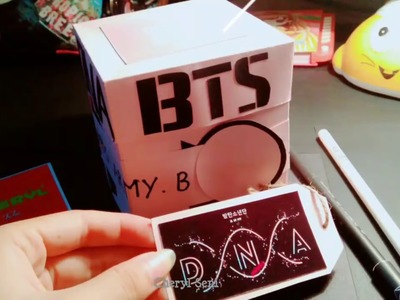 Handmade _ Scrapbook _ Taehyung BTS(방탄소년단) 'DNA' RMY