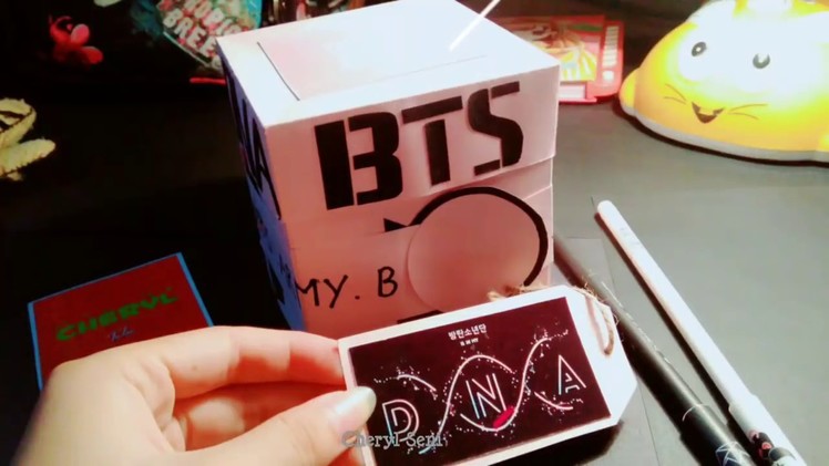Handmade _ Scrapbook _ Taehyung BTS(방탄소년단) 'DNA' RMY