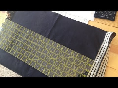 How to draw Asanoha pattern on fabric | Sashiko Preparation