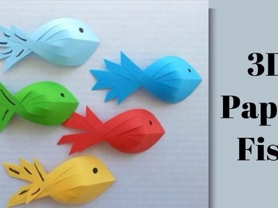 How To Make 3d Fish Out Of Paper