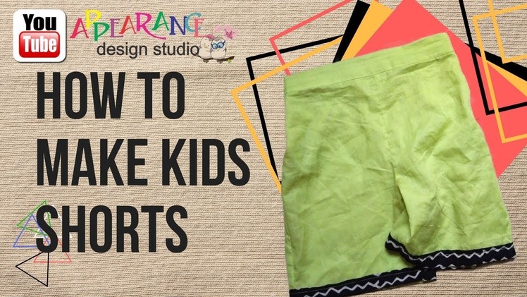 How to make a pair of shorts or pants [easy]