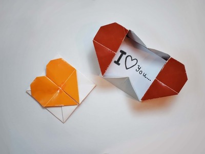 How to make a paper Heart box?