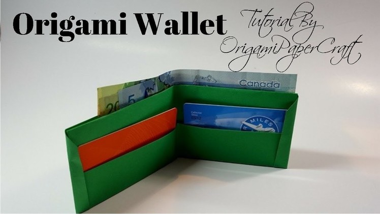 How to Make An Origami Wallet | Tutorial By OrigamiPaperCraft