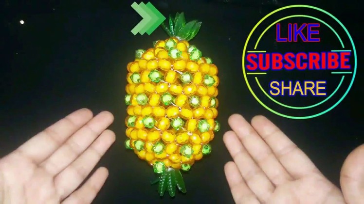 How To Make Beaded Pineapple - Part Two { 2 }